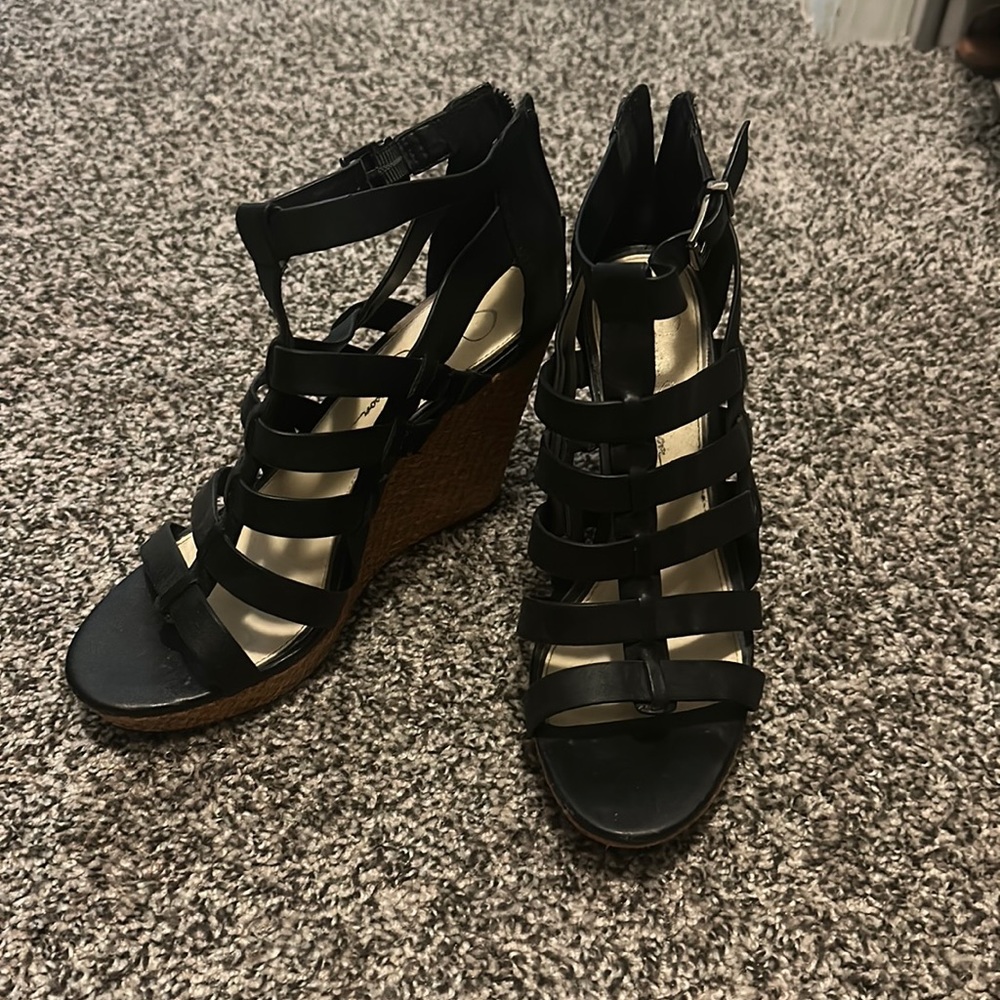 Jessica Simpson wedges